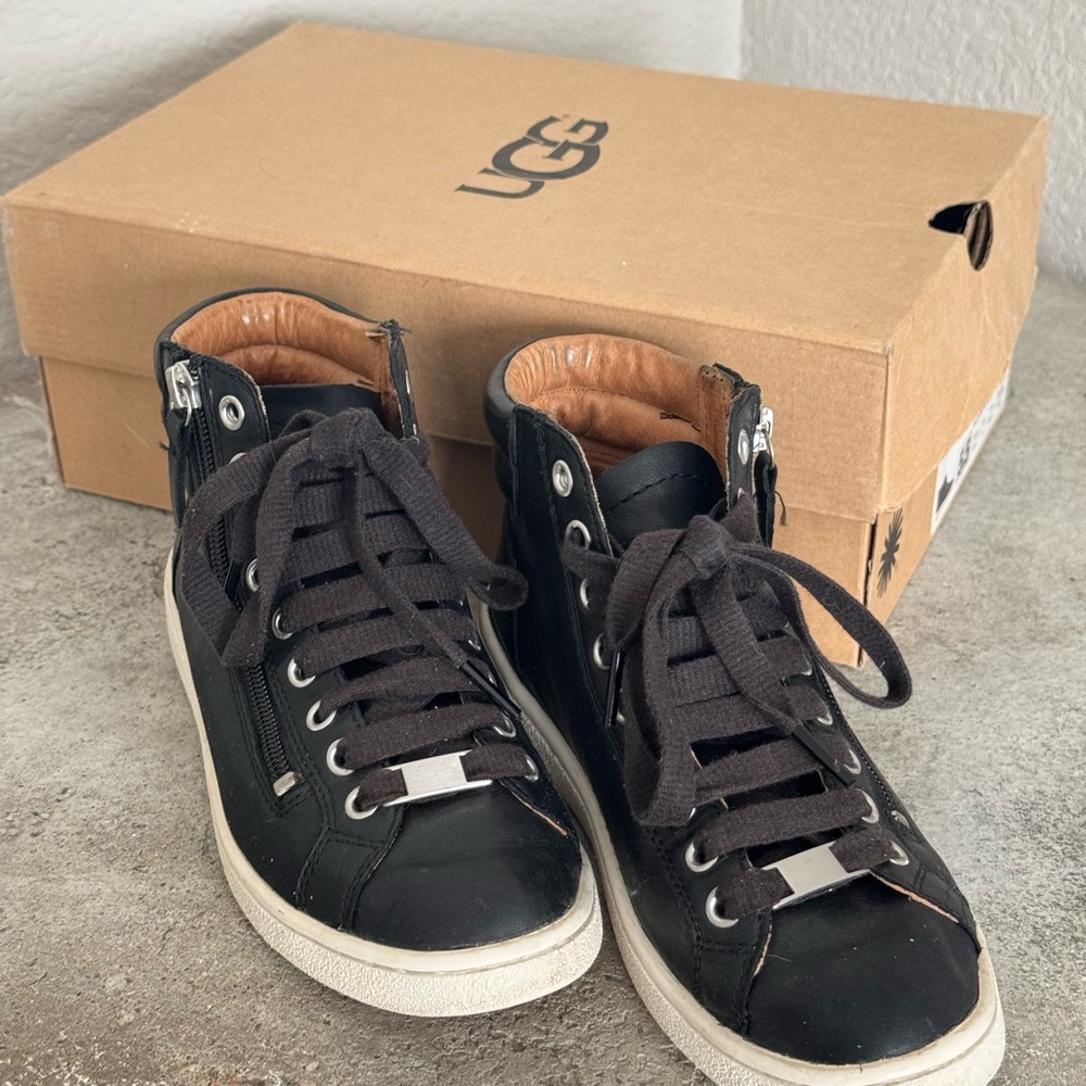 UGG Women’s Black and White Sneakers